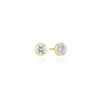 Round Diamond Stud Earring - 1ct