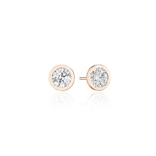 Round Diamond Stud Earring - 2.08ct
