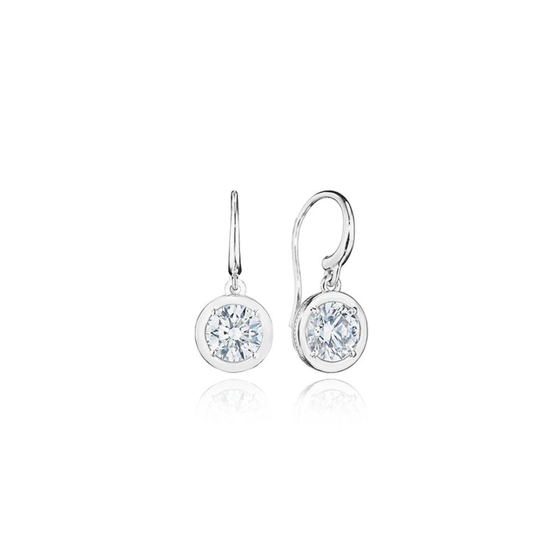 Diamond French Wire Earring - 2.08ct