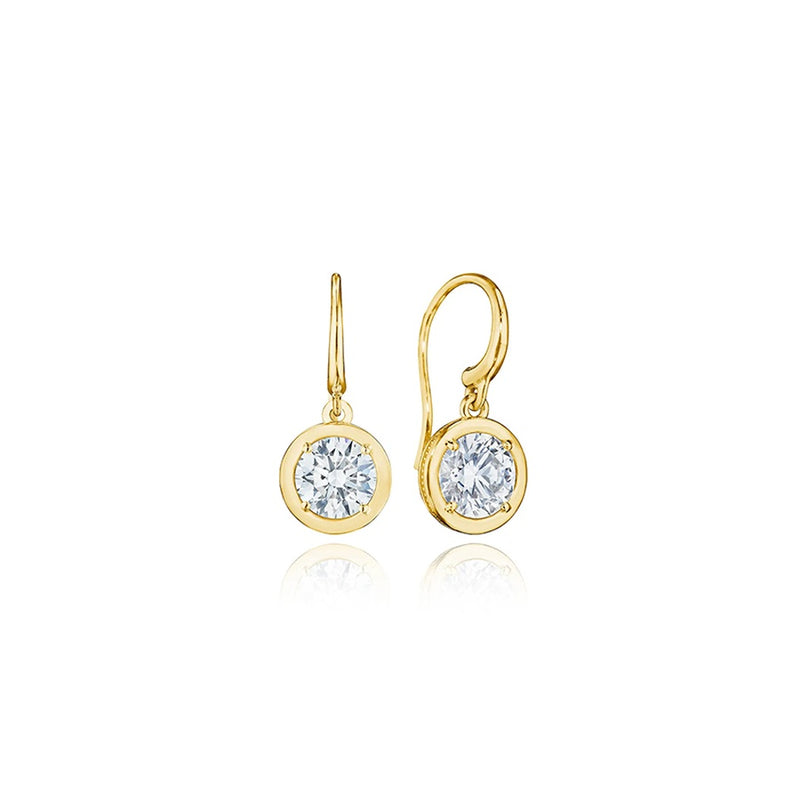 Diamond French Wire Earring - 2.08ct