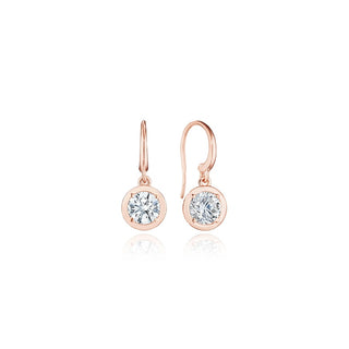 Diamond French Wire Earring - 1.5ct