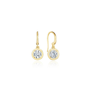 Diamond French Wire Earring - 1.5ct
