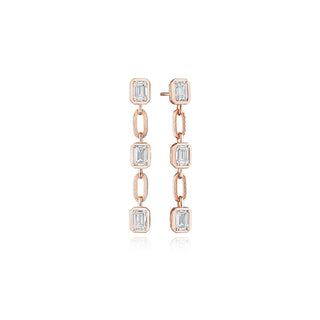 Lab Grown Diamond Drop Earring