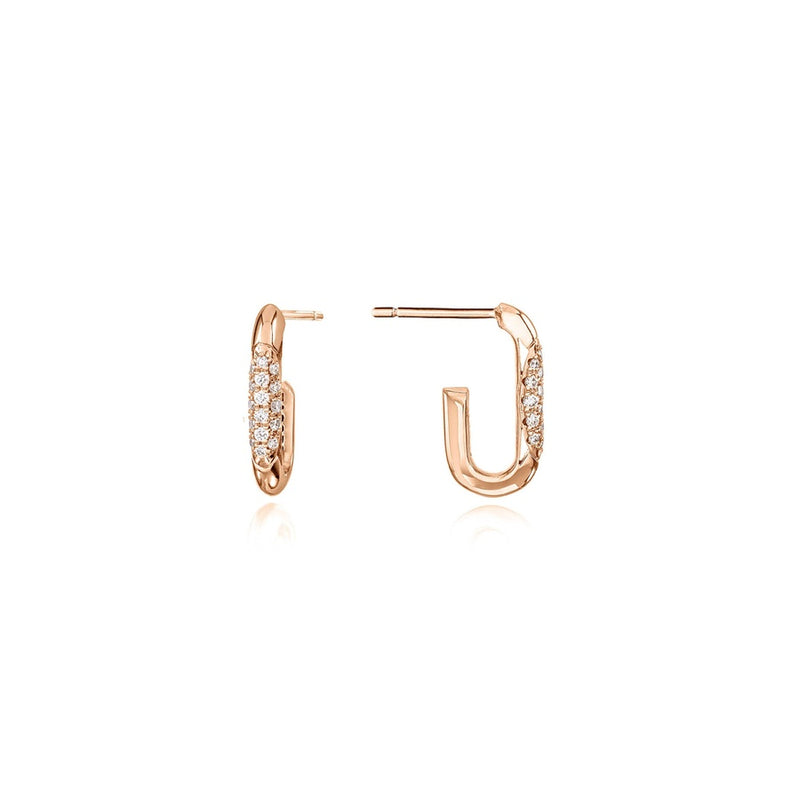 Single Link Earrings