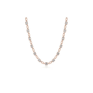Lab Grown Diamond Link Necklace