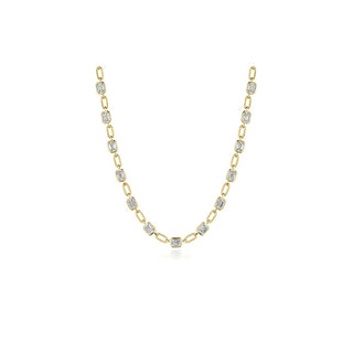 Lab Grown Diamond Link Necklace