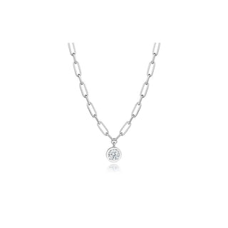 Petite Diamond Link Necklace - 1.54ct