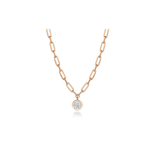 Petite Diamond Link Necklace - 1.54ct