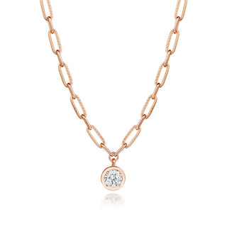 Petite Diamond Link Necklace - 1.54ct