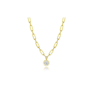 Petite Diamond Link Necklace - 1.54ct