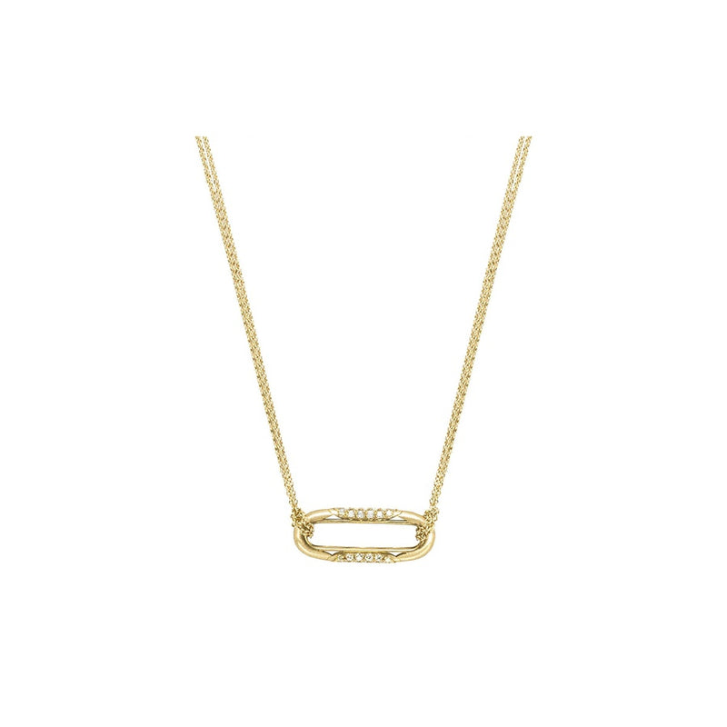 Link Pendant, Diamond