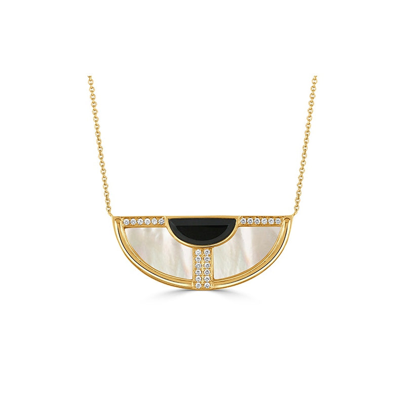 Doves by Doron Paloma Gatsby Necklace N9640BOMP