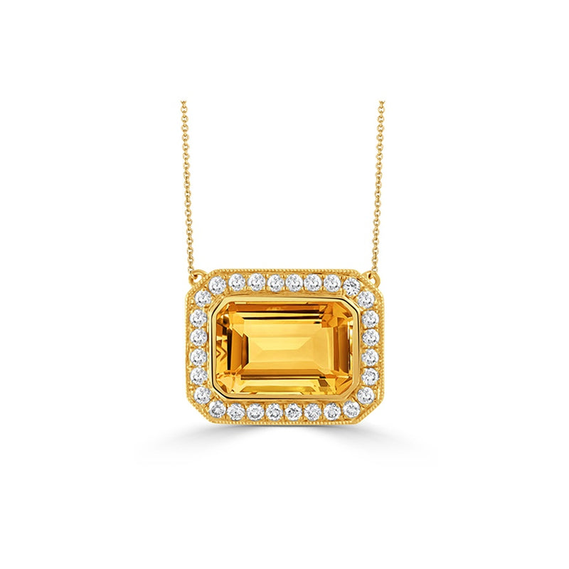 Doves by Doron Paloma Limoncello Necklace N9797CT