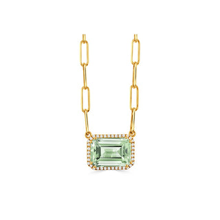 Doves by Doron Paloma Mint Mojito Necklace N10373GAM