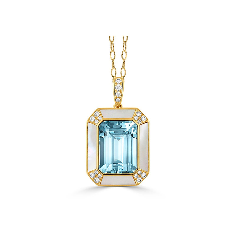 Doves by Doron Paloma Mykonos Pendant P8897WMPBT