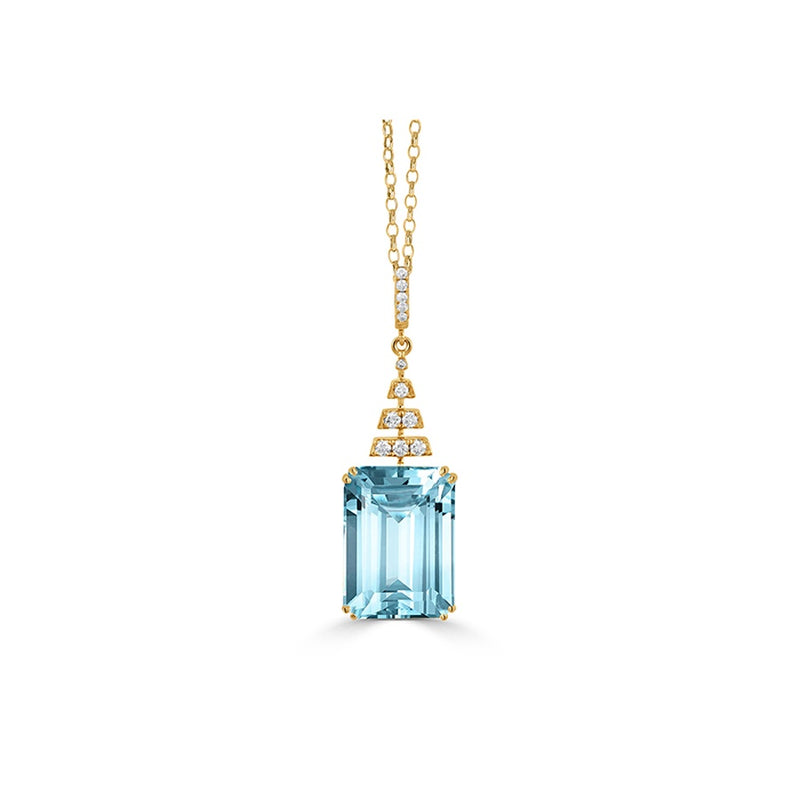 Doves by Doron Paloma Sky Blue Pendant P9354BT-Y