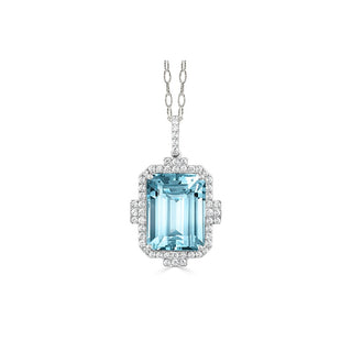 Doves by Doron Paloma Sky Blue Necklace P8695BT