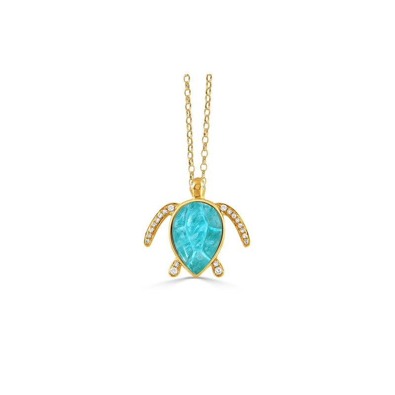 Doves by Doron Paloma Amazon Breeze Necklace P9743AZ