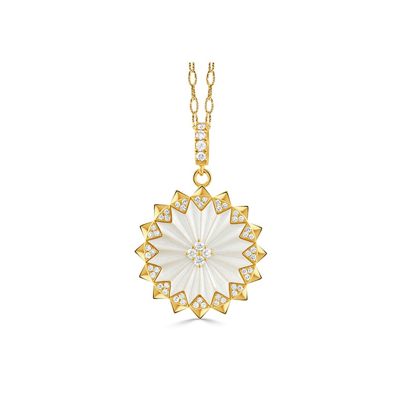 Doves by Doron Paloma White Orchid Pendant P10946WMP