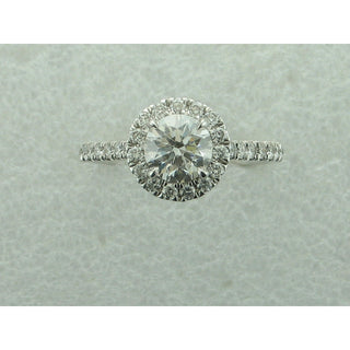 1.50CT LG RND 14KW HALO E/R