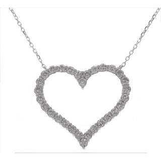 30=.50TW SI1 G-H 18KY NECKLACE