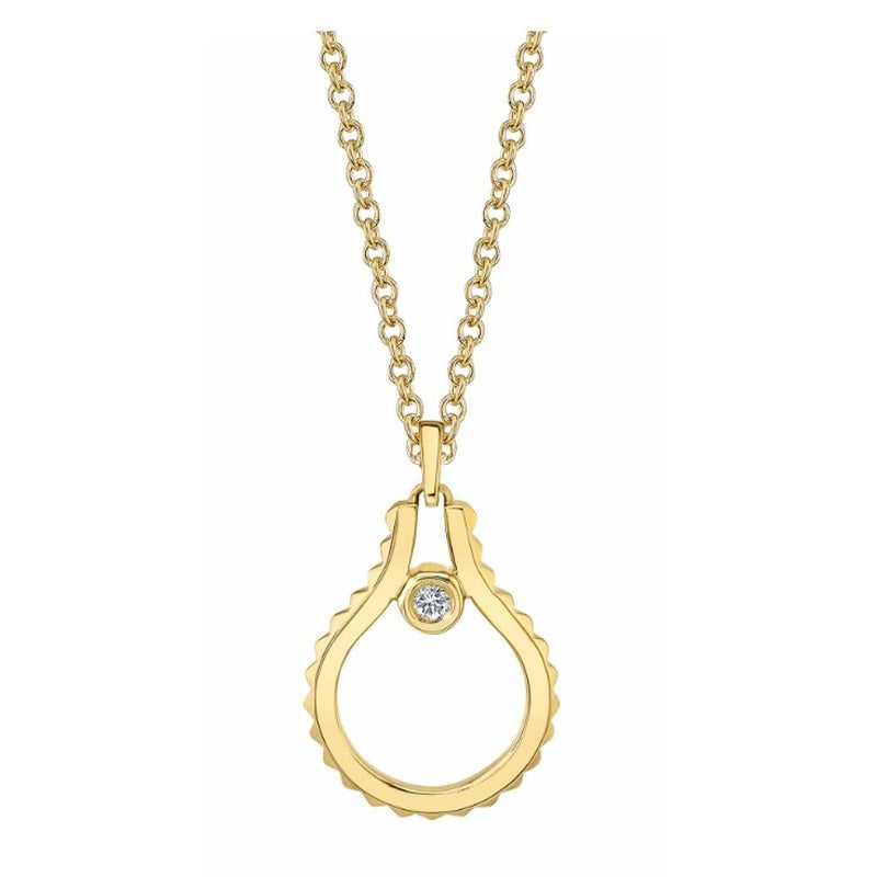 .05TW 14KY FASHION PENDANT