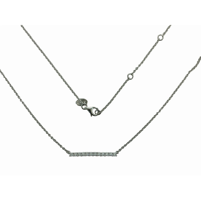 12=.30TW SI G-H 18KW NECKLACE