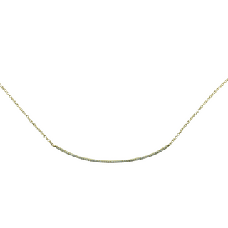 .13CTW SMILE NECKLACE