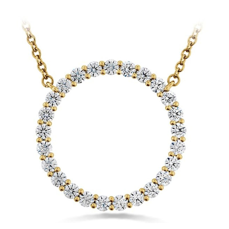 25=.67TW VS-SI G-H 18KY NECKLACE