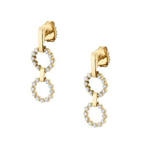 42=.64TW SI G-H 14KY EARRINGS