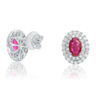 .46CTW VS-SI FG 1.10CT RUBY