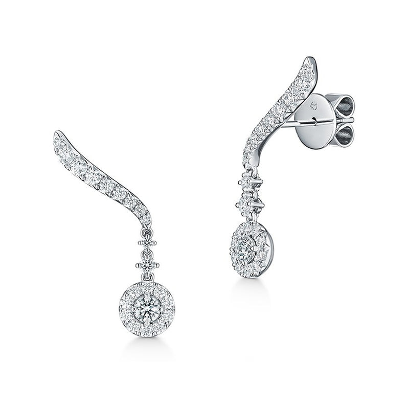 44=.87TW VS G-H 18KW EARRINGS