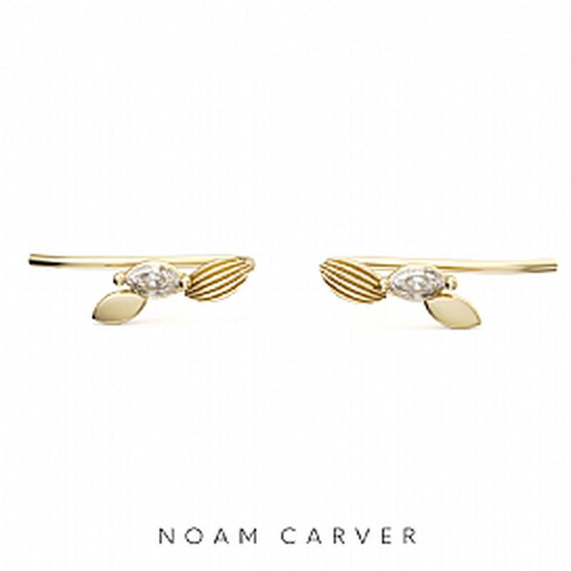 2=.23TW SI-GH 14KY EARRINGS