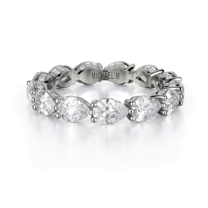 2.72CTW PEAR ETERNITY 18KW