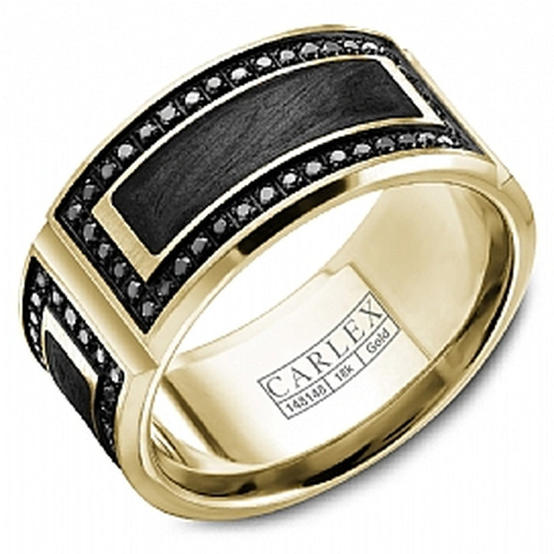 120=.84CTW BD FORGED CARBON RING