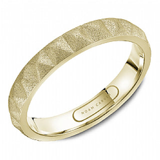 4MM 14KY GEOMETRIC  BAND