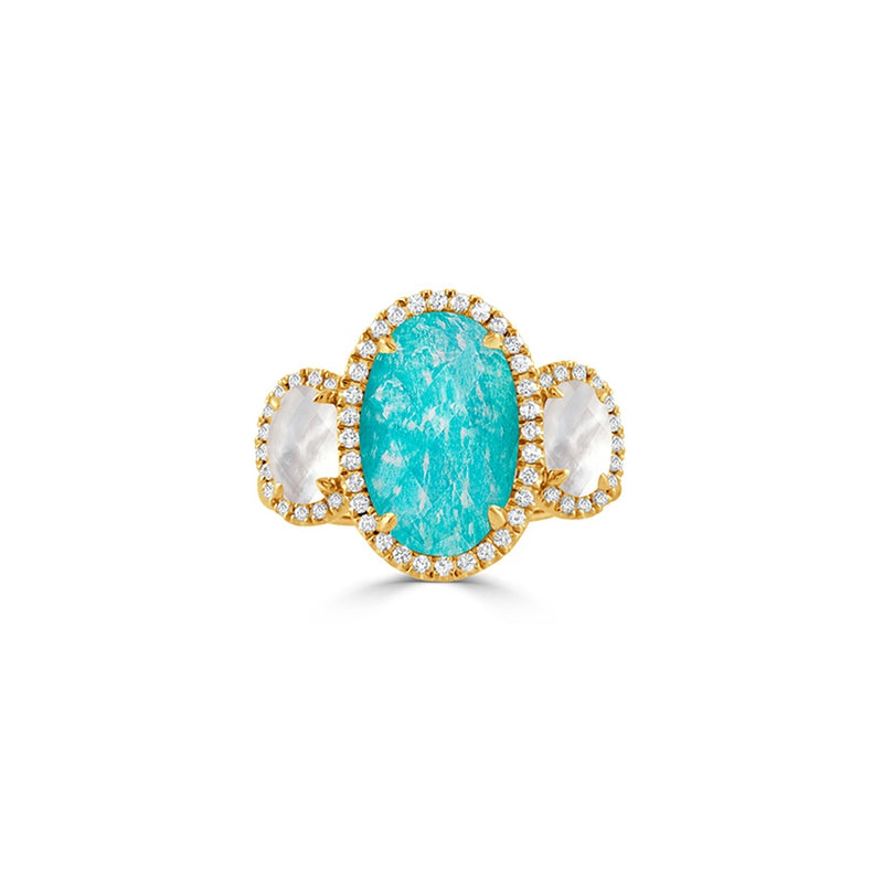 Doves by Doron Paloma Amazon Breeze Fashion Ring R6273AZMP