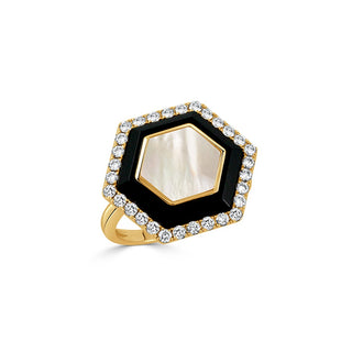 Doves by Doron Paloma Gatsby Fashion Ring R9869BOMP