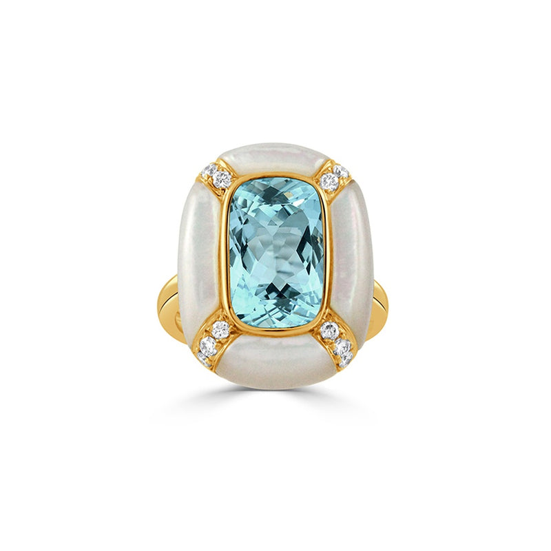 Doves by Doron Paloma Mykonos Fashion Ring R10972WMPBT