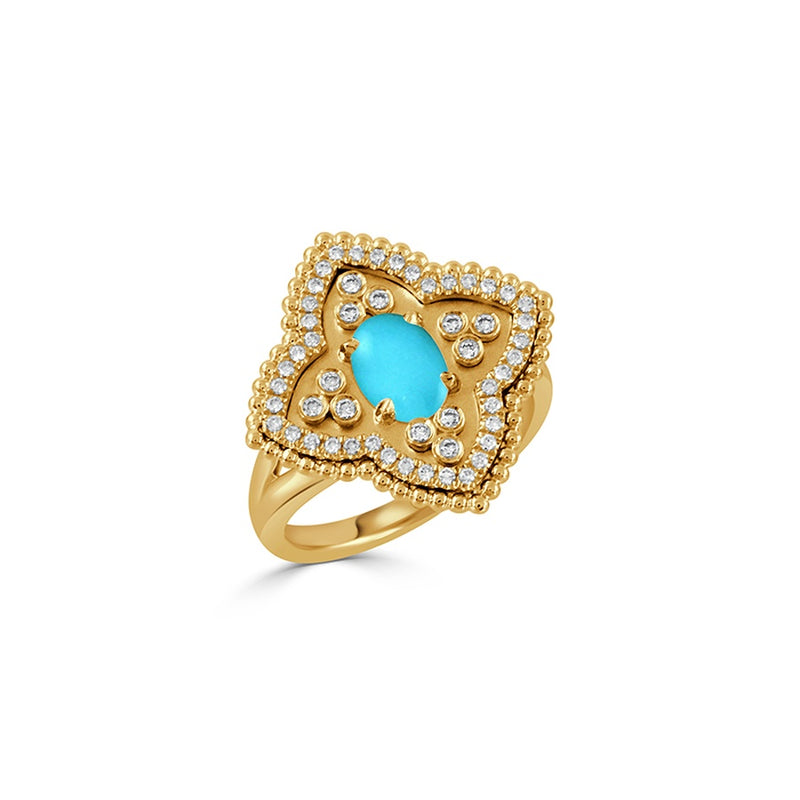 Doves by Doron Paloma Mykonos Fashion Ring R10429TQ-Y