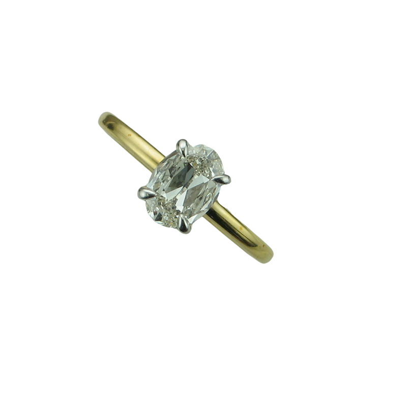 1.00CT VS2 K OV GIA SOL