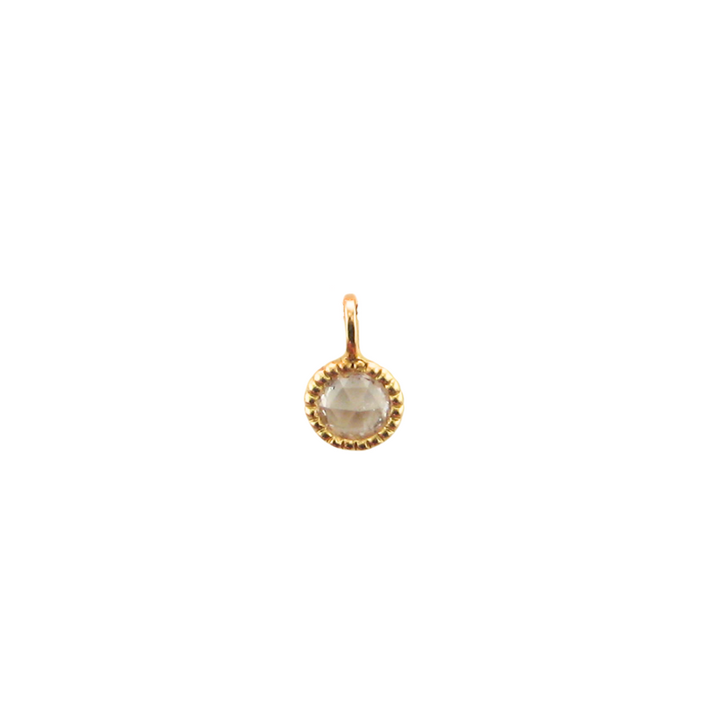 10KY WHITE SAPP PENDANT