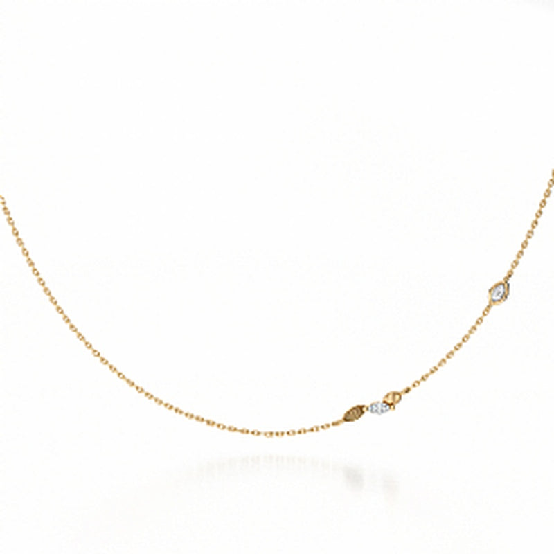 2=.13TW SI-GH 14KY NECKLACE