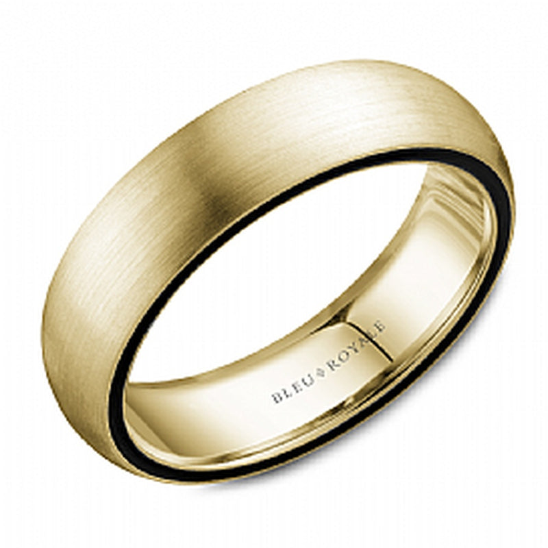 6.5MM 14KYELLOW BAND