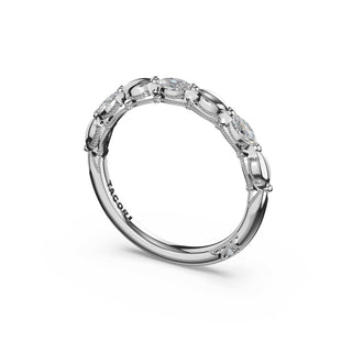 Marquise Pattern Band in 14kt Yellow Gold