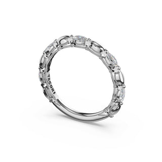 Marquise Pattern Band in Platinum