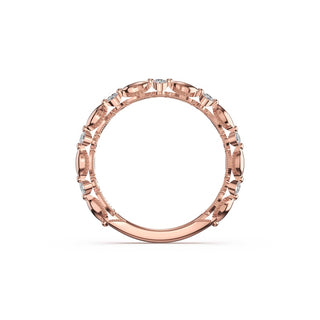 Alternating Pattern Band in 14kt Yellow Gold