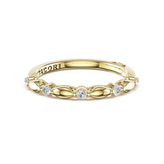 Alternating Pattern Band in 14kt Yellow Gold