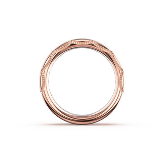 Channel-Set Diamond Band in 14kt Yellow Gold