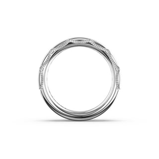Channel-Set Diamond Band in 14kt Yellow Gold